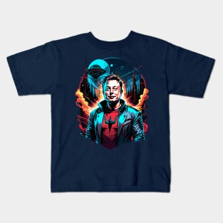 Musk 2077 Kids T-Shirt